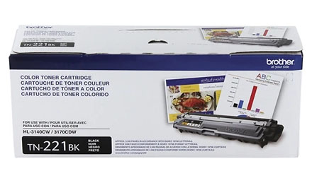 Brother - Cartucho de toner - TN-221BK