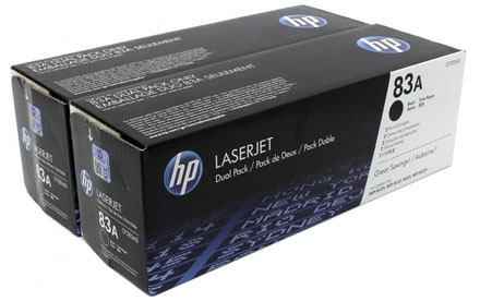 HP - Toner - CF283AD - Paquete Doble