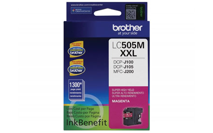 Cartucho Brother LC505M Magenta