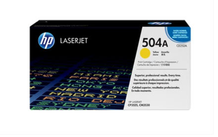 HP - Toner - CE252A - Amarillo