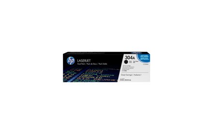 HP 304A - Paquete de 2 - negro cartucho de toner