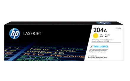 HP - Toner - CF512A 204A Amarillo